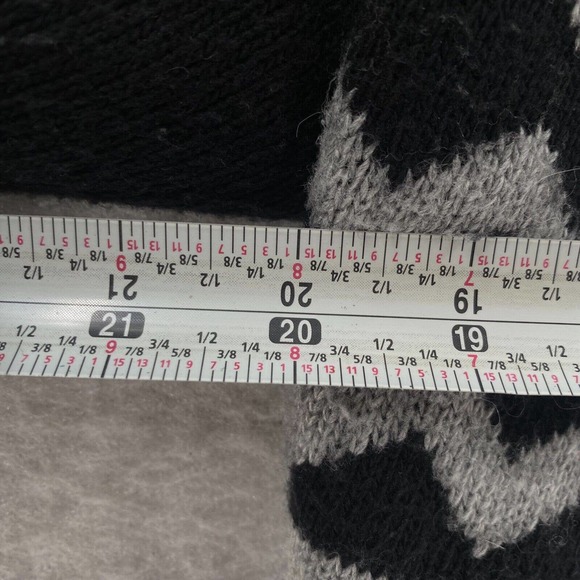 Aztec Waterfall Cardigan Sweater Womens MEDIUM Angora Baho Open Southwestern - Picture 10 of 12